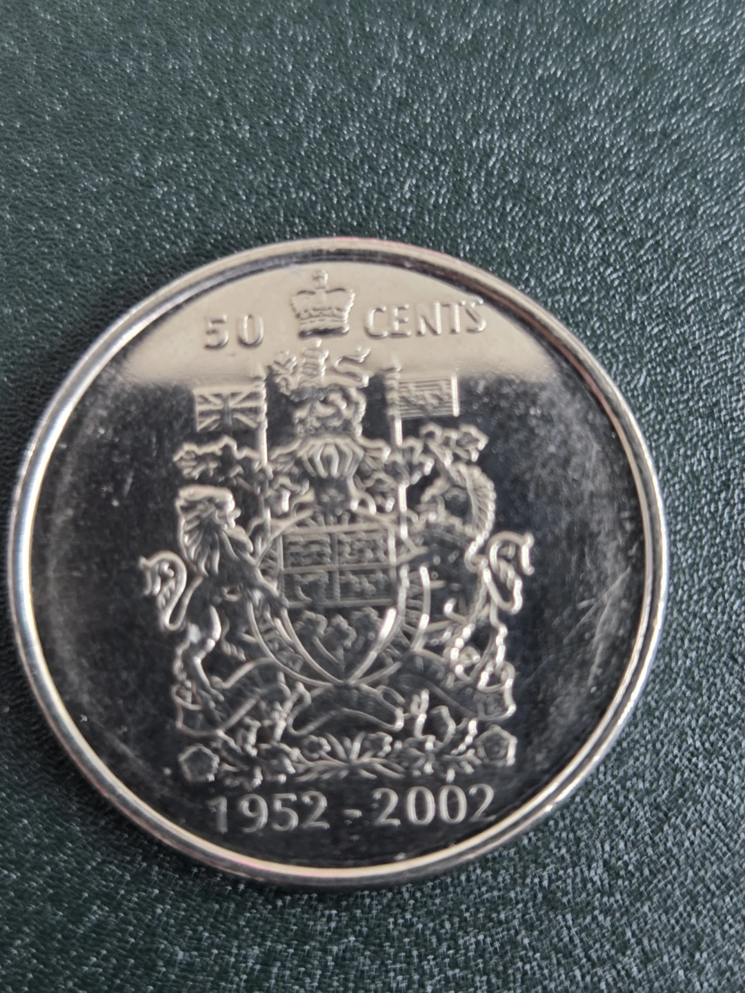 1952-2002 50 Cents Coin - Canada