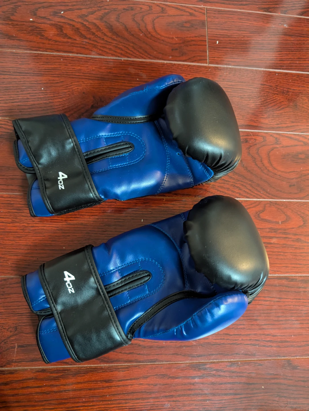 DAN DO 4oz Boxing Gloves - Blue/Black - photo 5