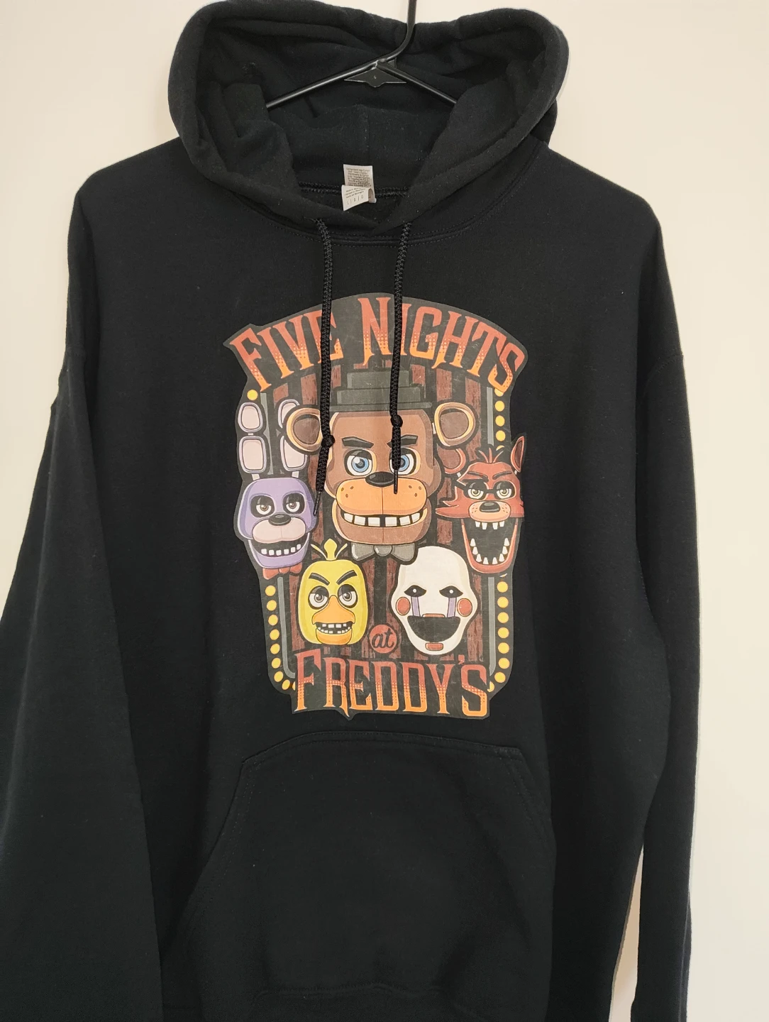Five Nights at Freddy's Black Hoodie