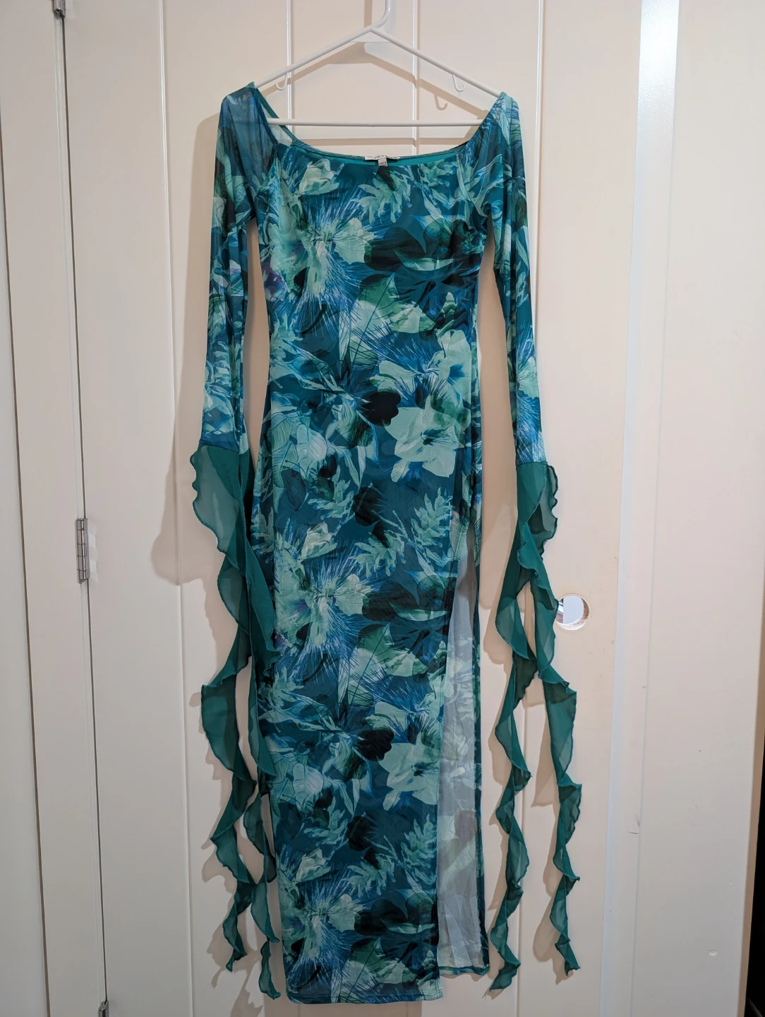 Fashion Nova Floral Mesh Dress - photo 2