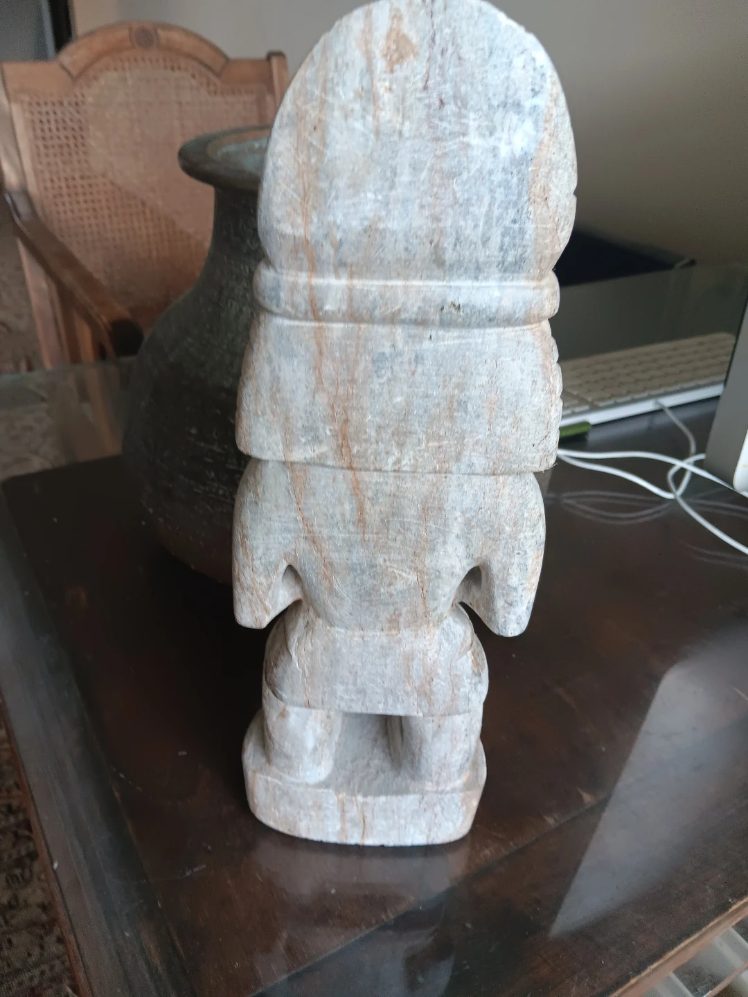 Aztec Stone Figurine Carvings - photo 2
