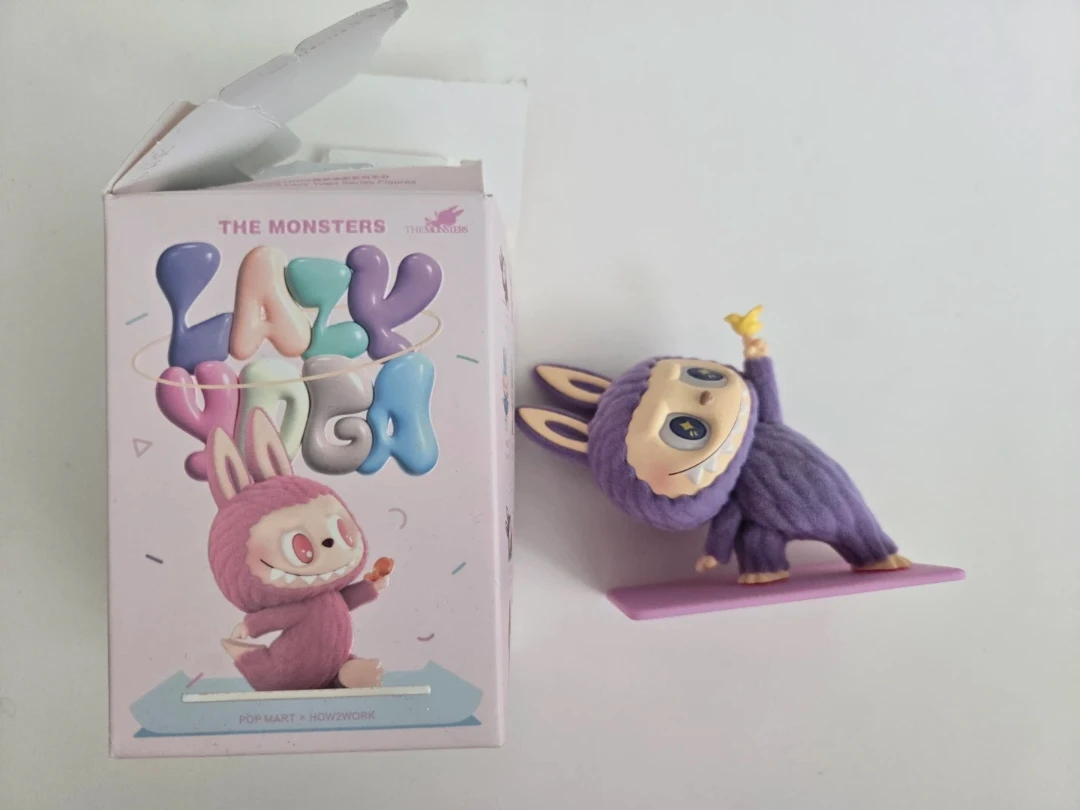 Labubu - The Monsters Lazy Yoga Blind Box Figure ⚽️ - photo 2