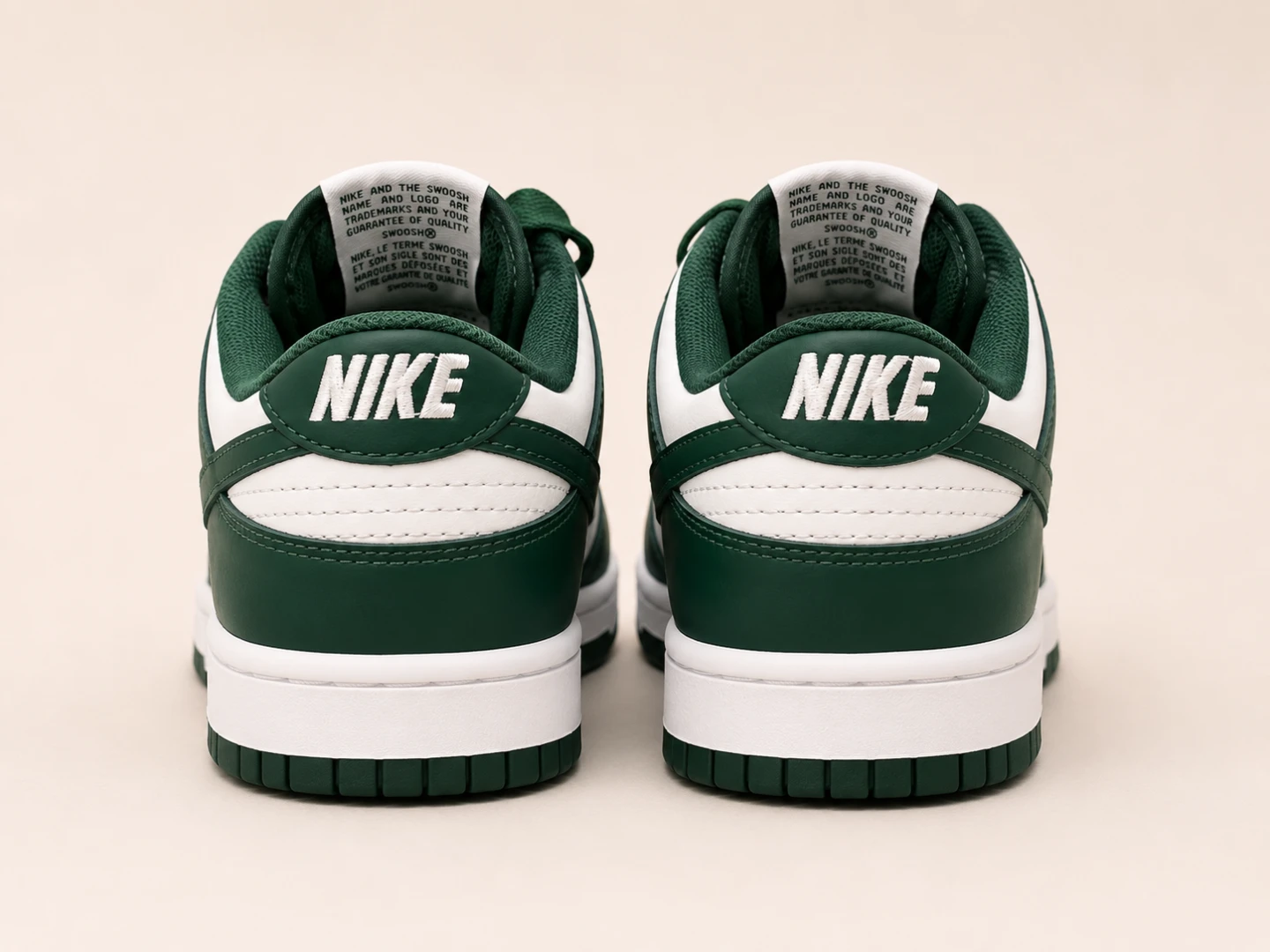 Nike Dunk Low "Panda" Green White - photo 3