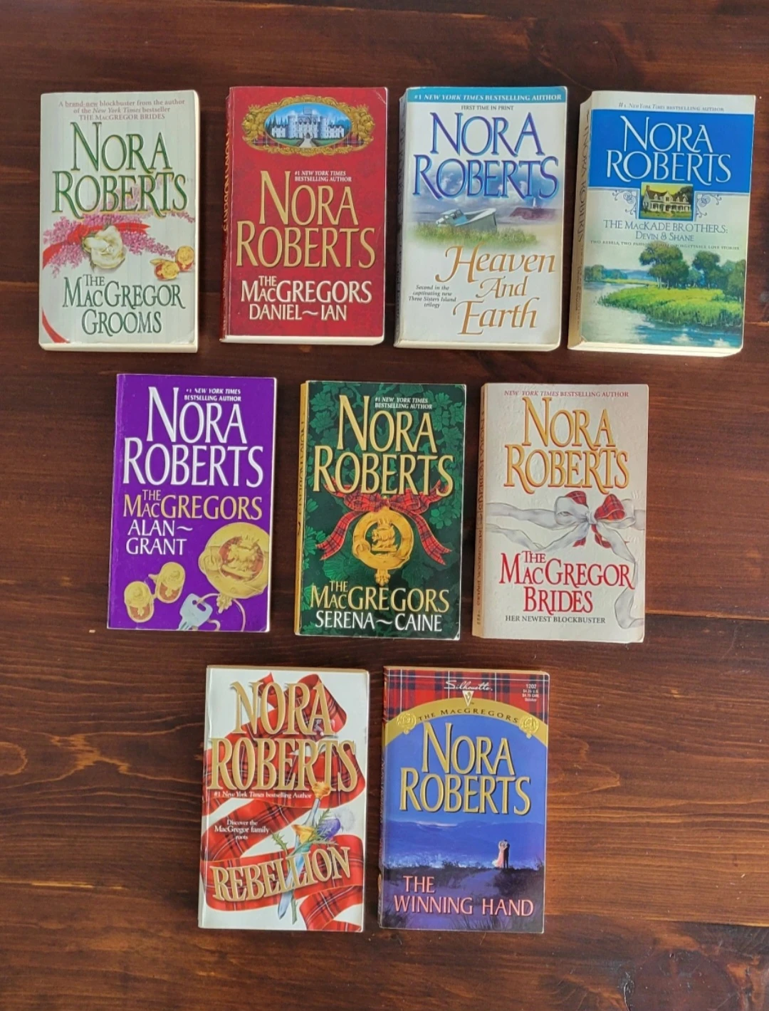 Lot of Nora Roberts Books
