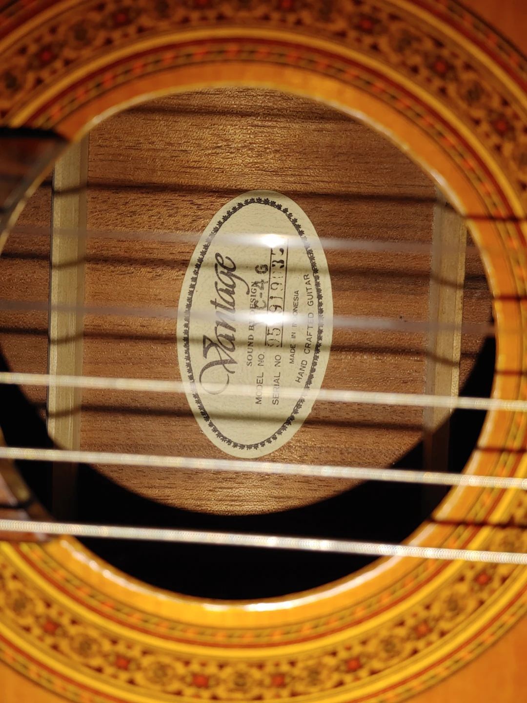 Vintage Classical Guitar - photo 4