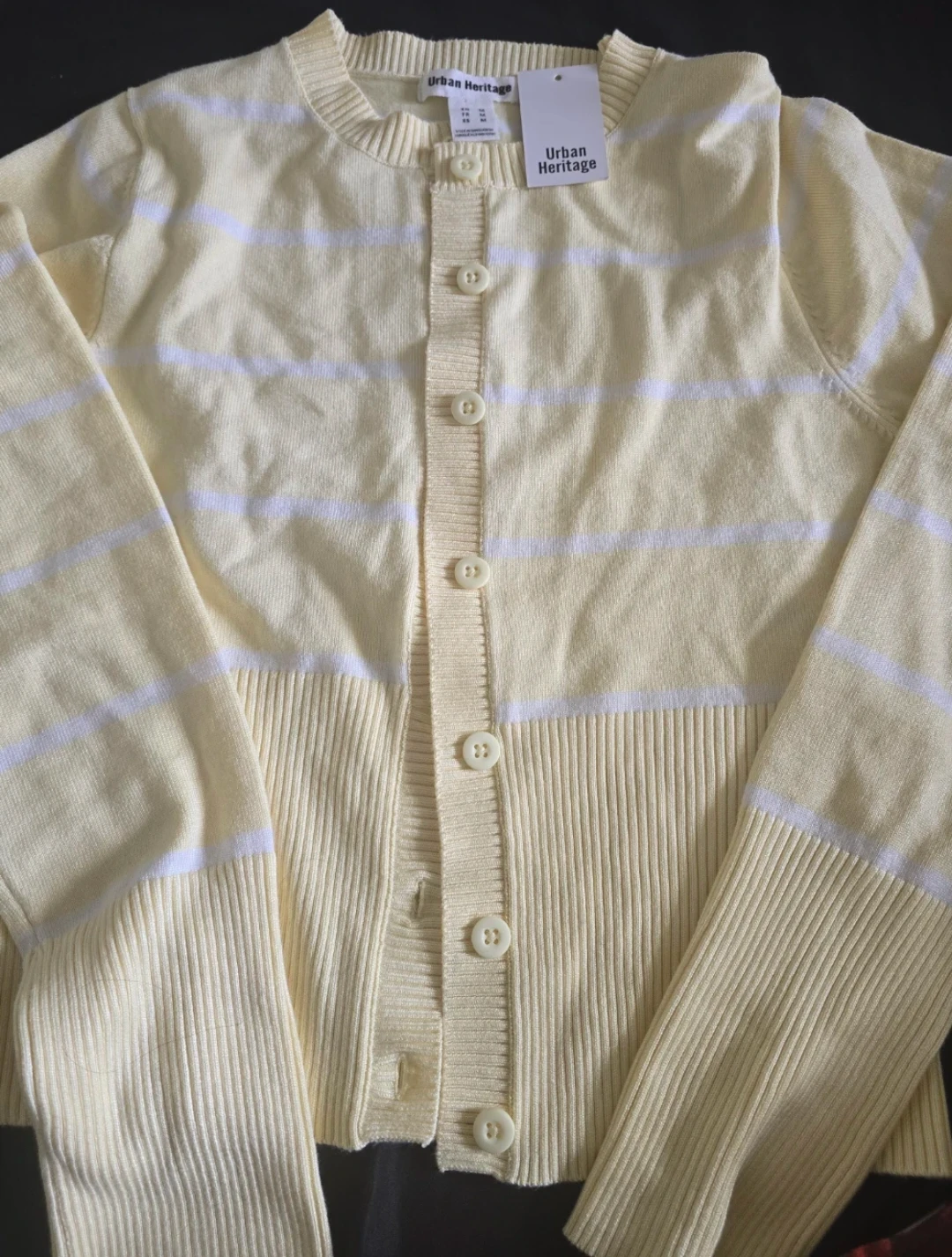 Urban Heritage Women's Striped Cardigan - photo 2