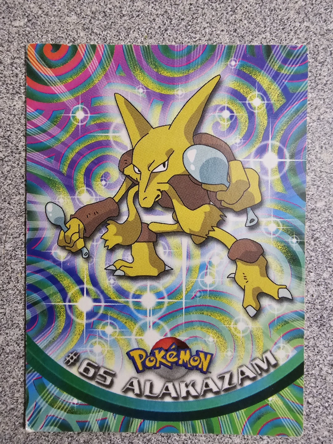#65 Alakazam Pokémon Card