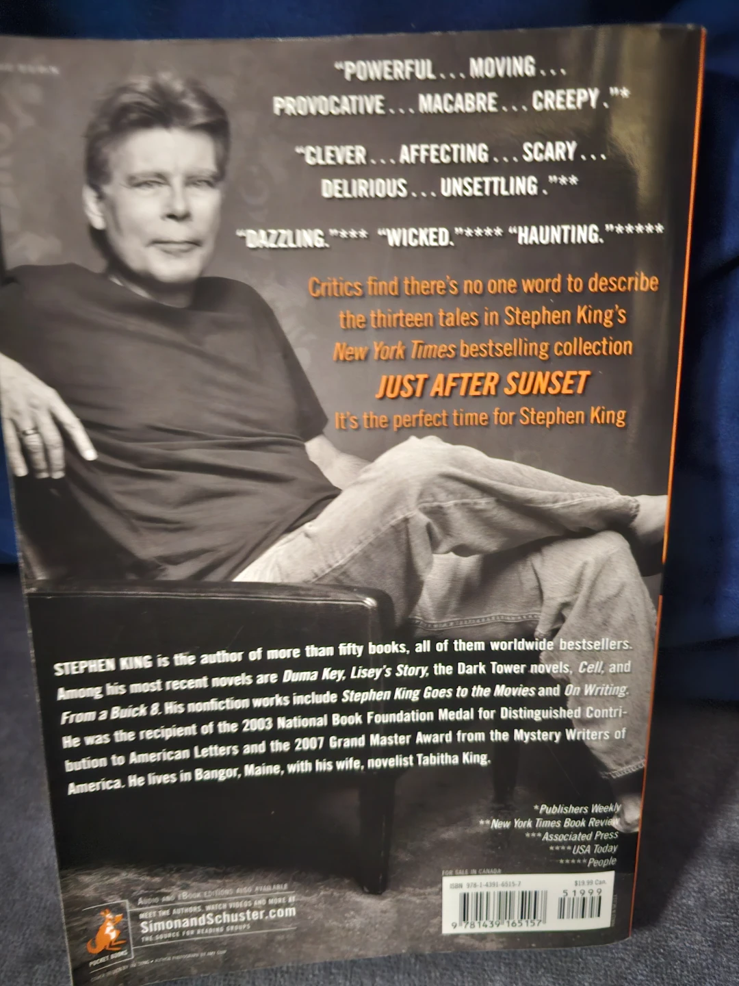 Stephen King Just After Sunset Stories Book - photo 3
