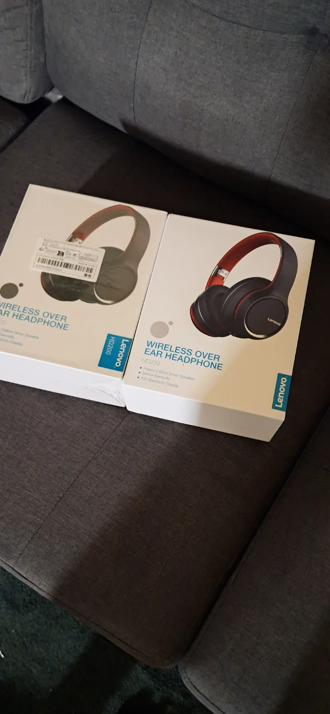 Lenovo HD200 Wireless Over Ear Headphones - photo 4