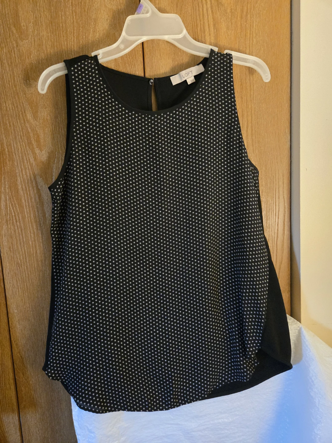 Loft Ann Taylor Sleeveless Patterned Top Size S - photo 2