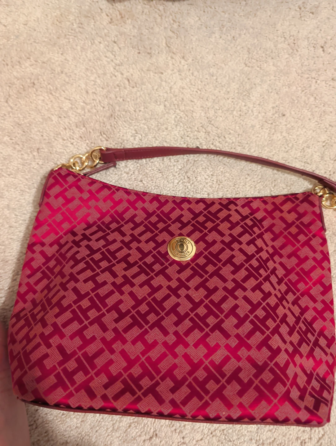 Tommy Hilfiger Monogram Shoulder Bag