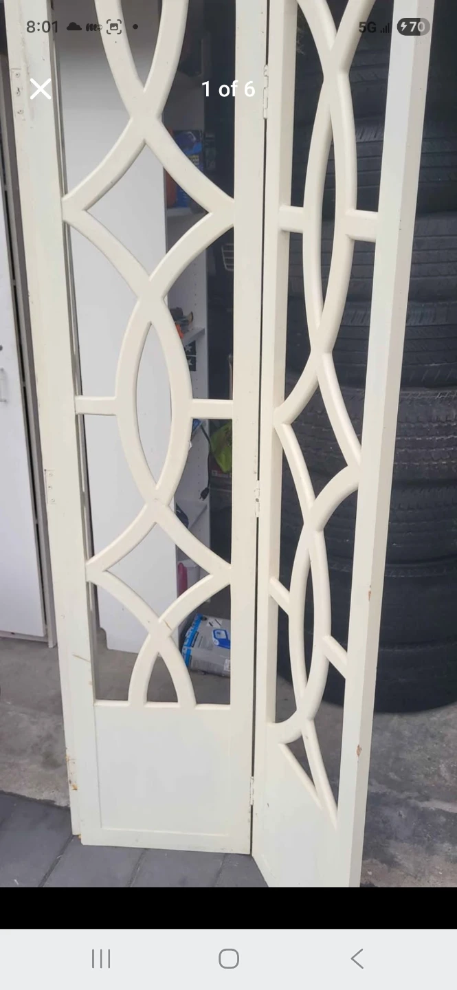 Wooden cream.room.divider - photo 3