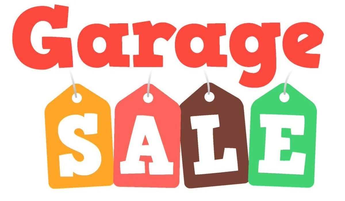 HUGE GARAGE SALE WITH LOTS OF CRAFTING SUPPLIES