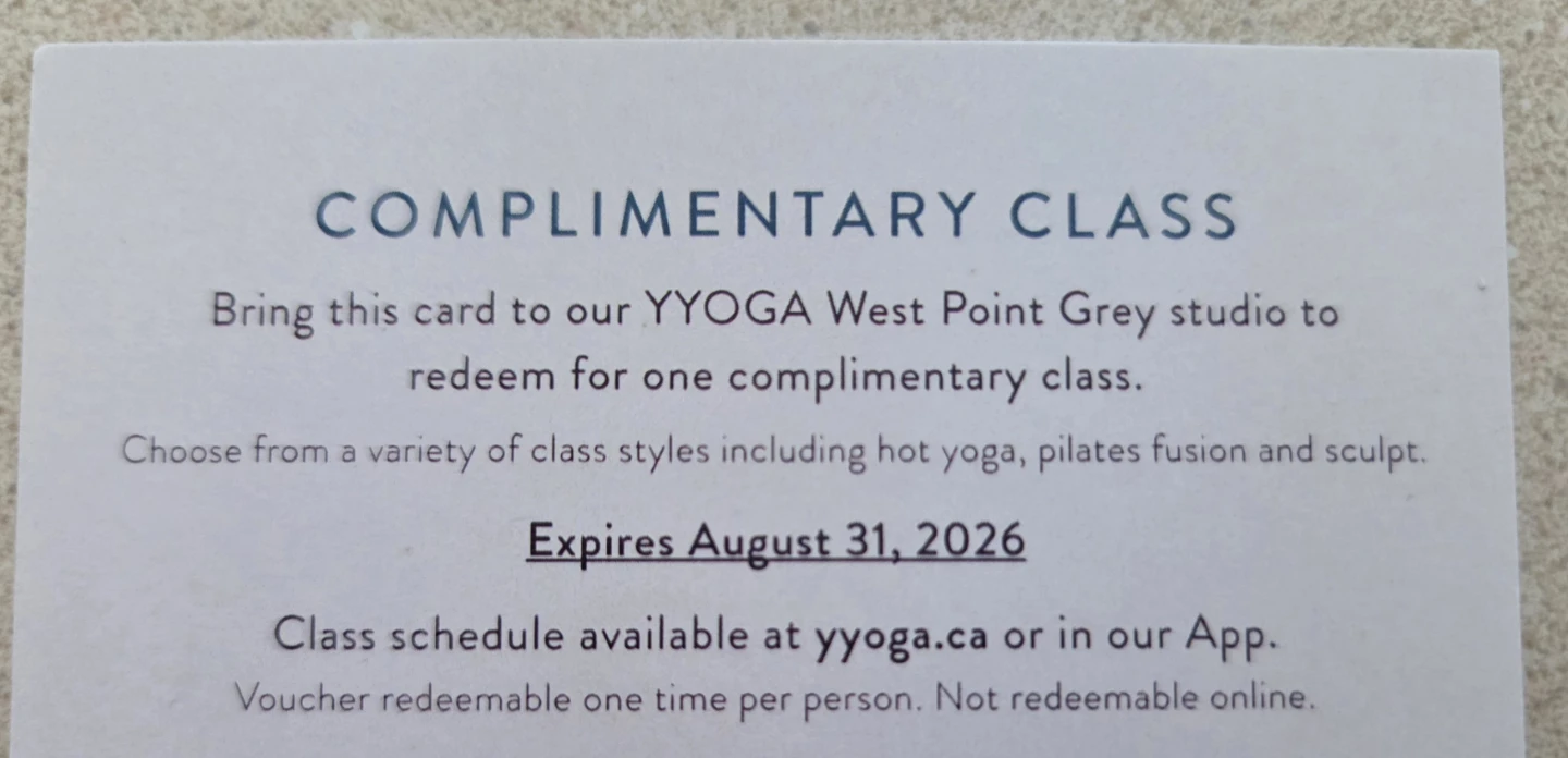 YYOGA CLASS PASS
