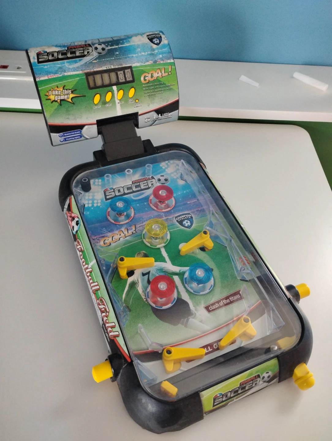 Pinball Soccer Electronic Game