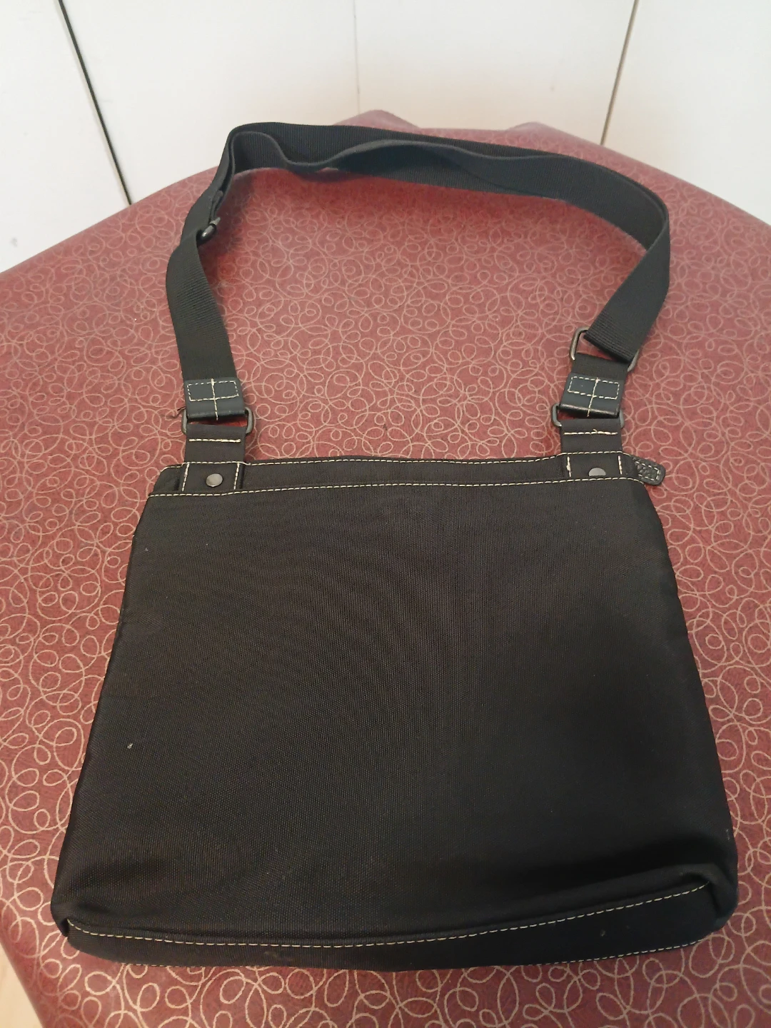 Roots 73 Black Leather Crossbody Bag - photo 5