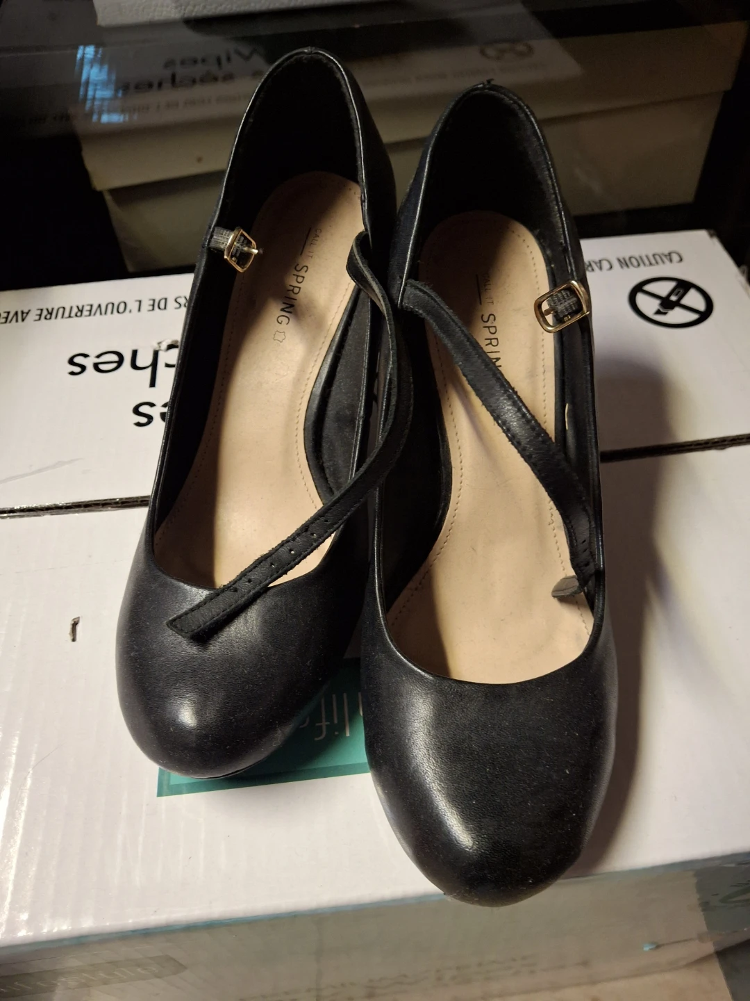 Black Mary Jane Heels - photo 4