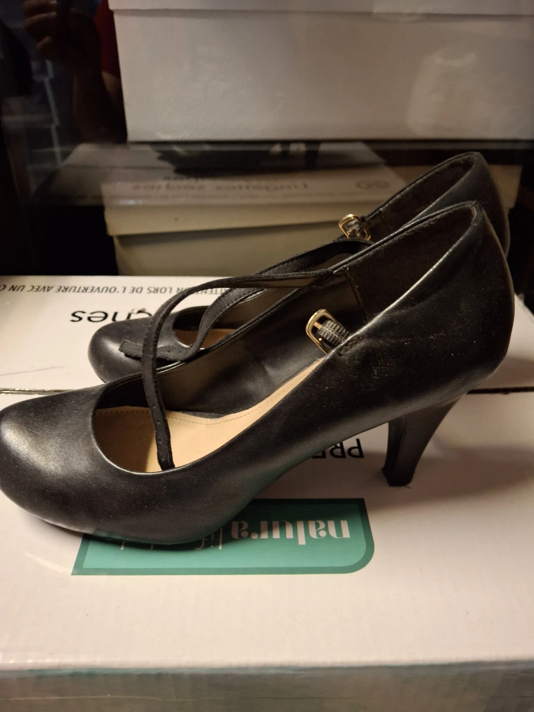 Black Mary Jane Heels - photo 5