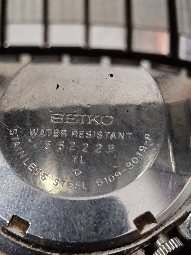 Vintage Seiko Automatic 6109-8019 P Chrome Dial Men's Wristwatch - photo 2