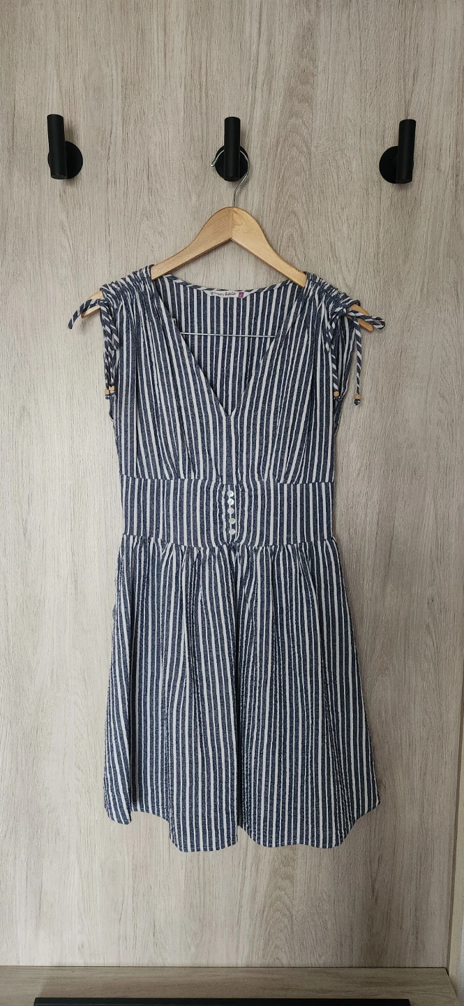 Given Kale Striped Dress Size S