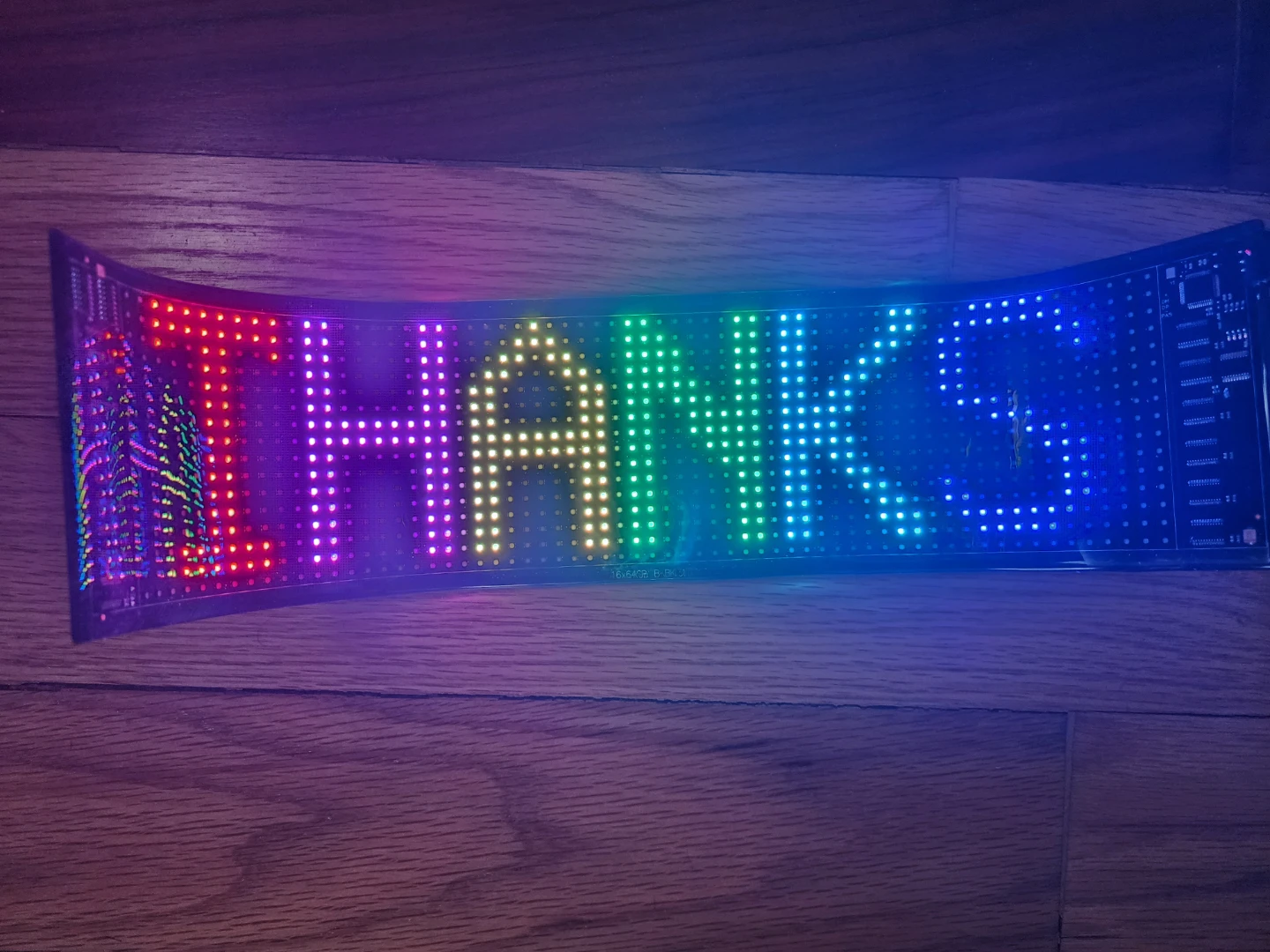 Flexible LED Matrix Scrolling Panel - photo 4