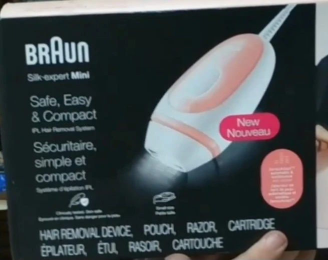 Braun Silk-expert Mini IPL Hair Removal Device