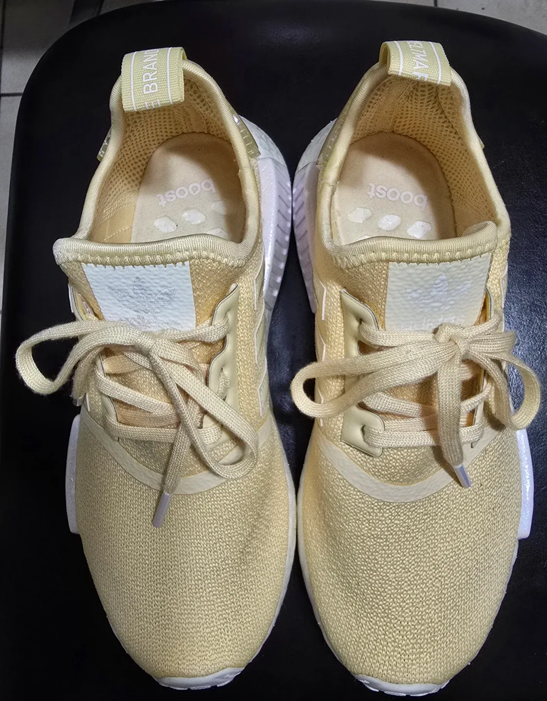 Adidas NMD R1 Yellow Sneakers