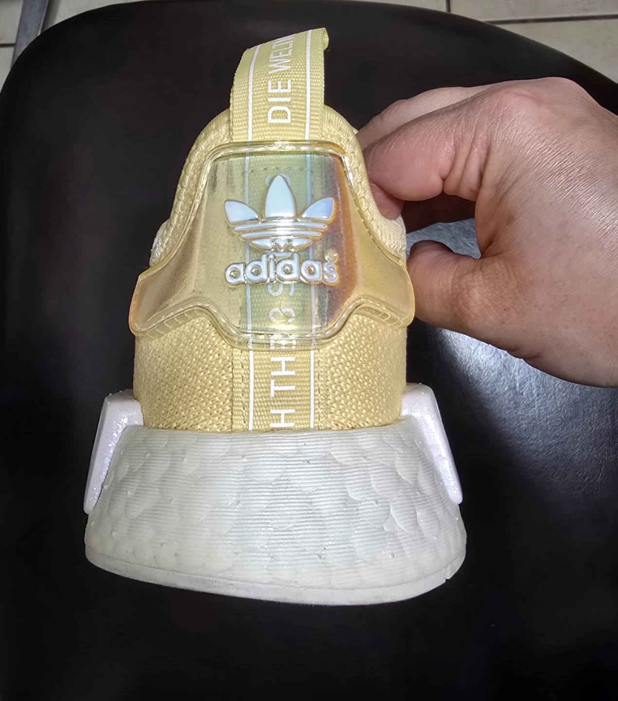 Adidas NMD R1 Yellow Sneakers - photo 4