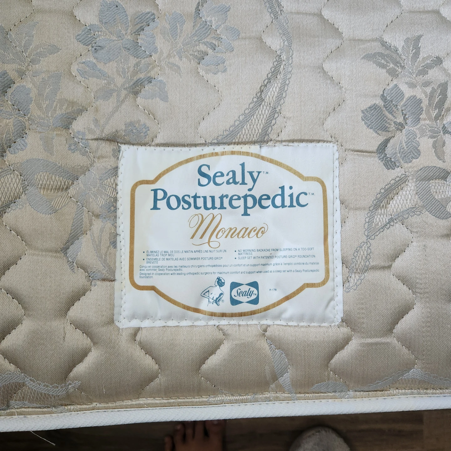 Sealy Posturepedic Monaco Mattress 38x74 inches - photo 5
