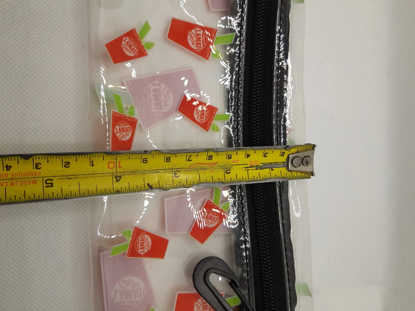 Clamato Ceaser Transparent cosmetics bag / pouch - photo 5
