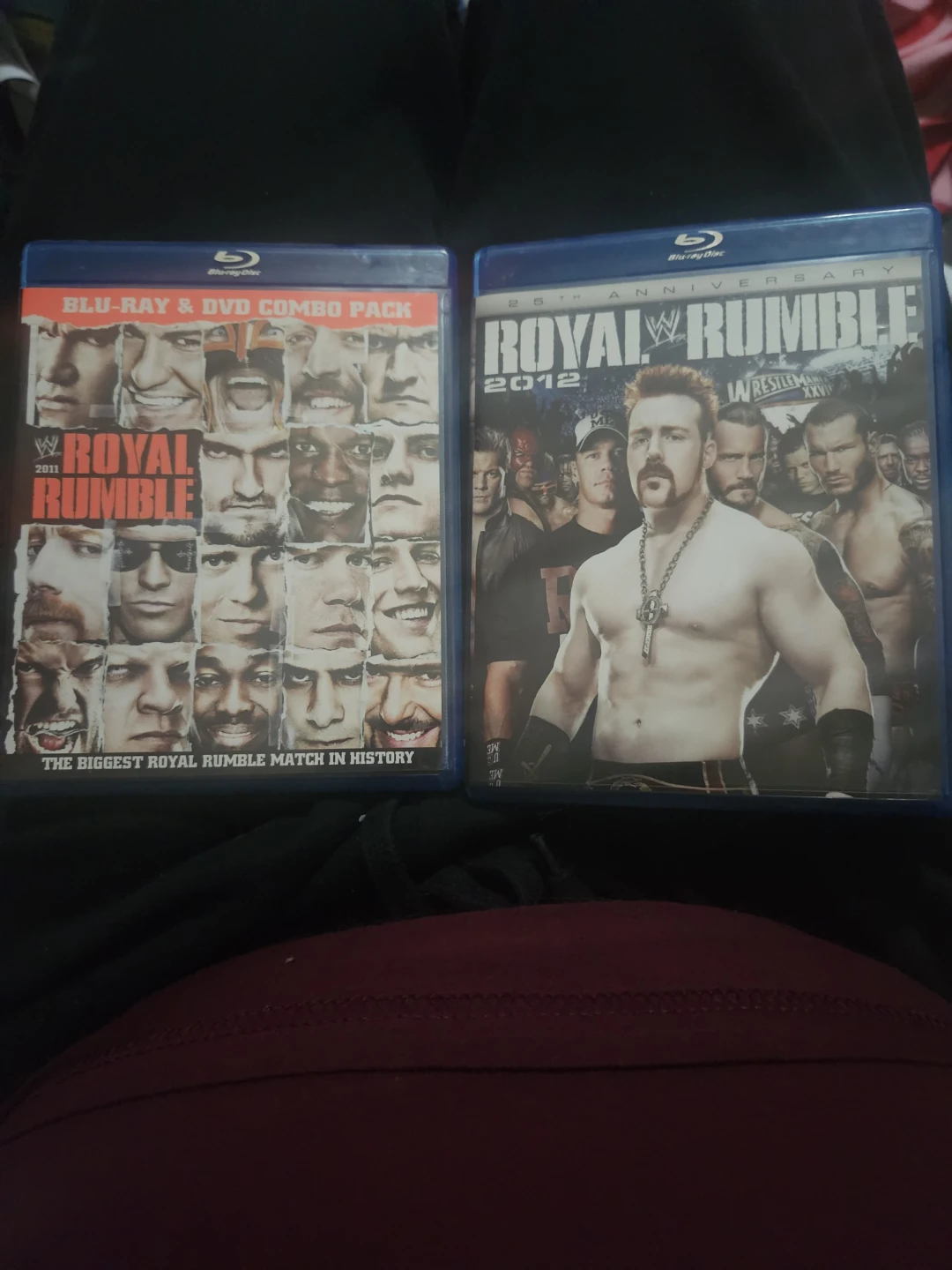 WWE Royal Rumble 2011 & 2012 Blu-ray/DVD Combo Packs