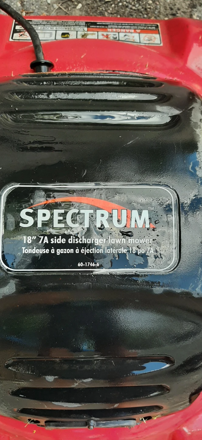 Spectrum 18" Side Discharger Lawn Mower - photo 3