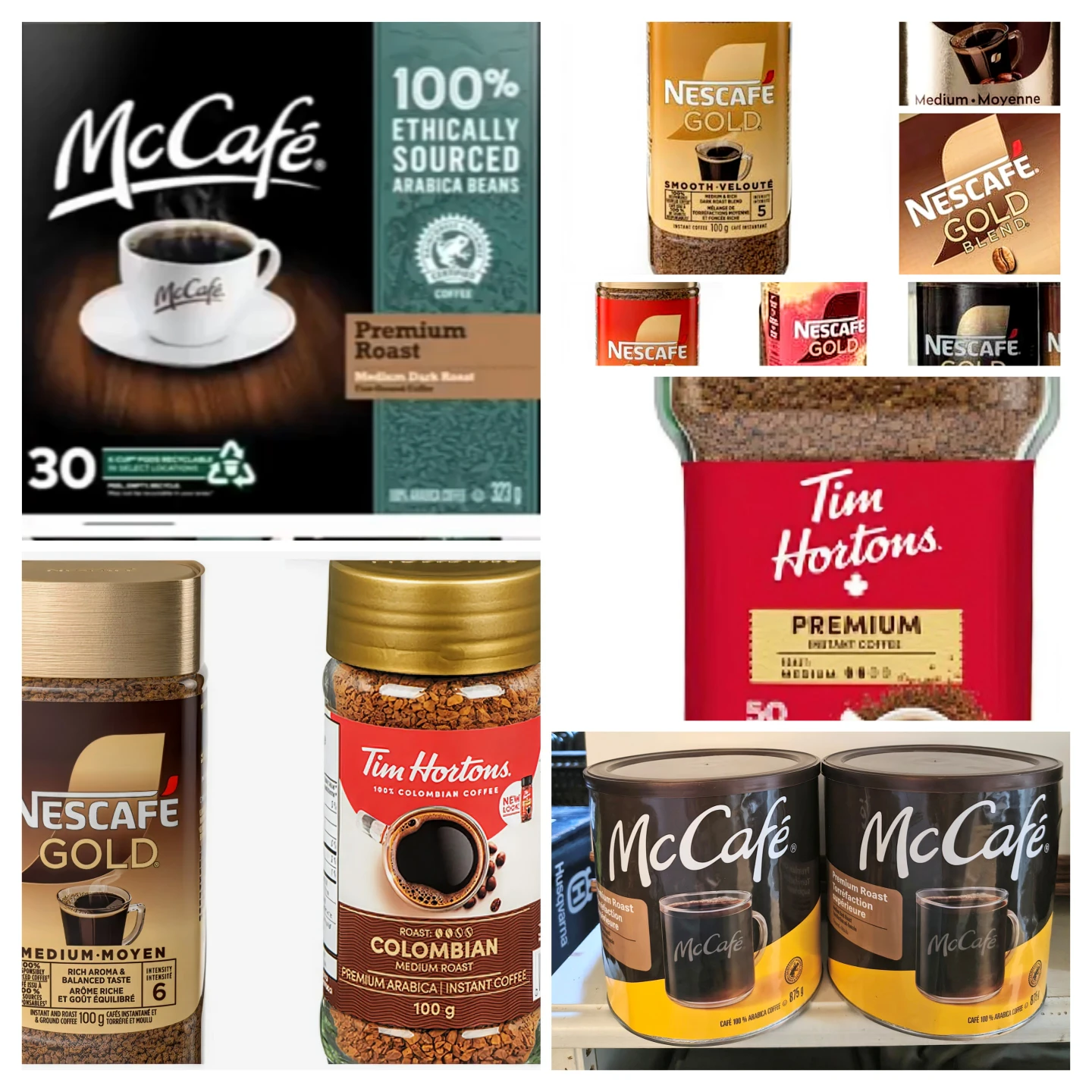 Tim Hortons, McCafe, Nescafe coffee message me for price