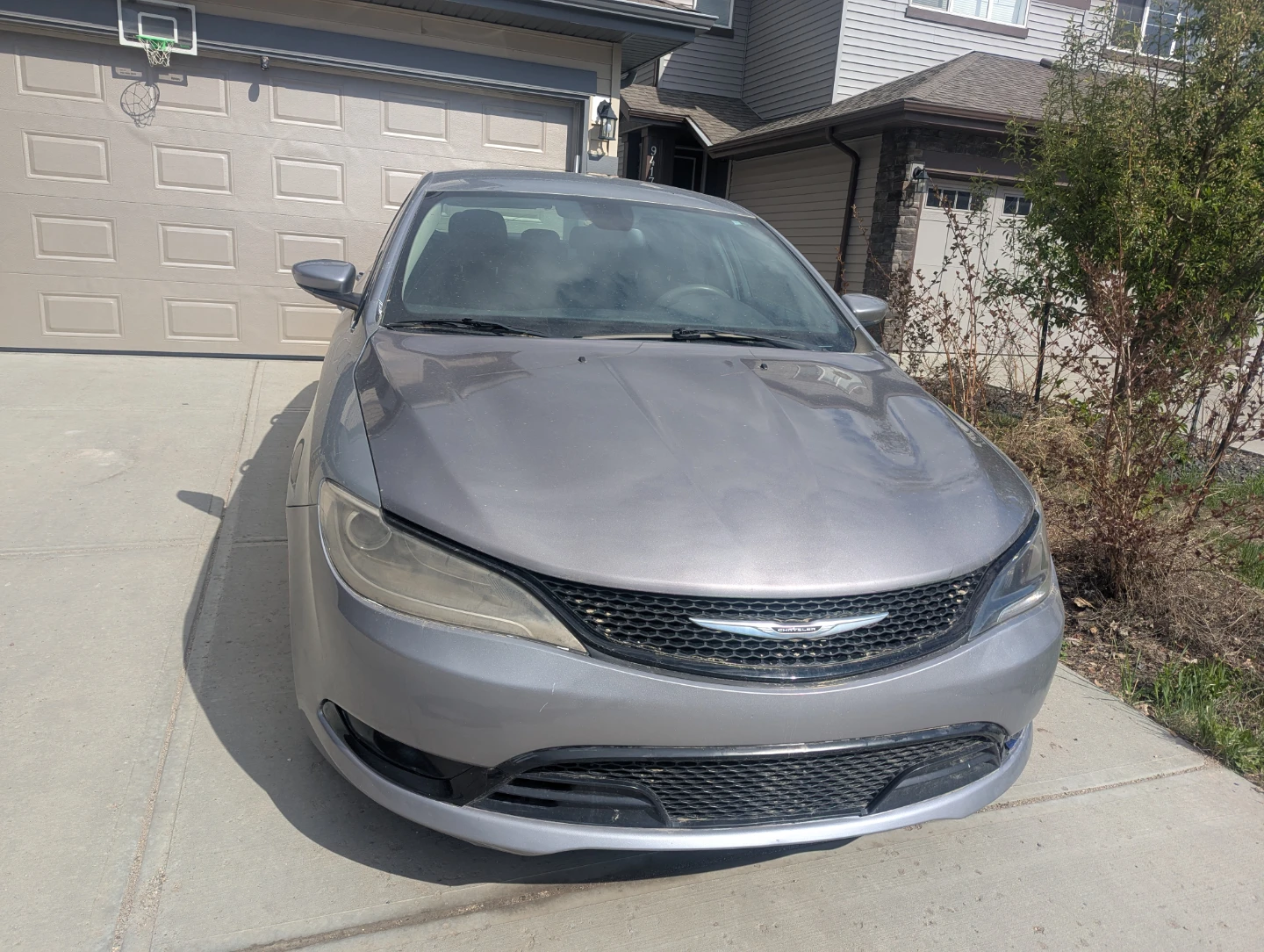 Silver Chrysler 200 Sedan