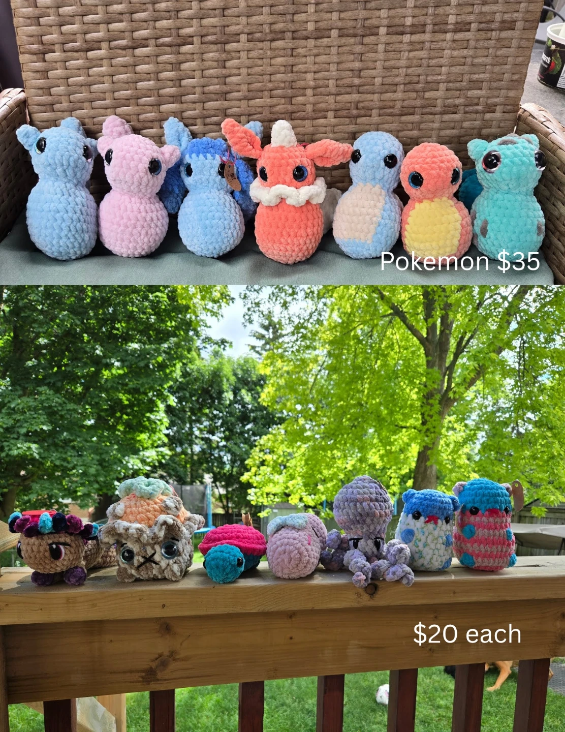 Handmade crochet plushies - photo 3