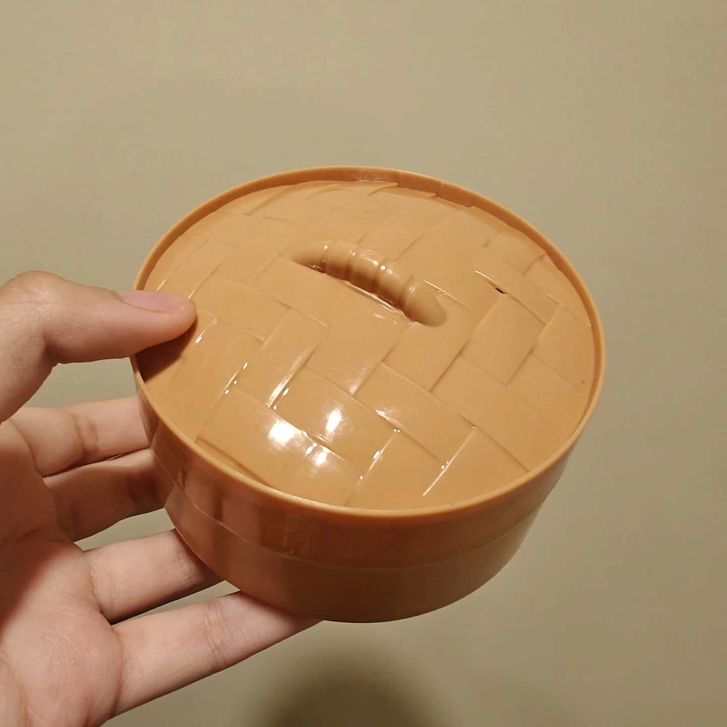 Empty squishy dumpling case
