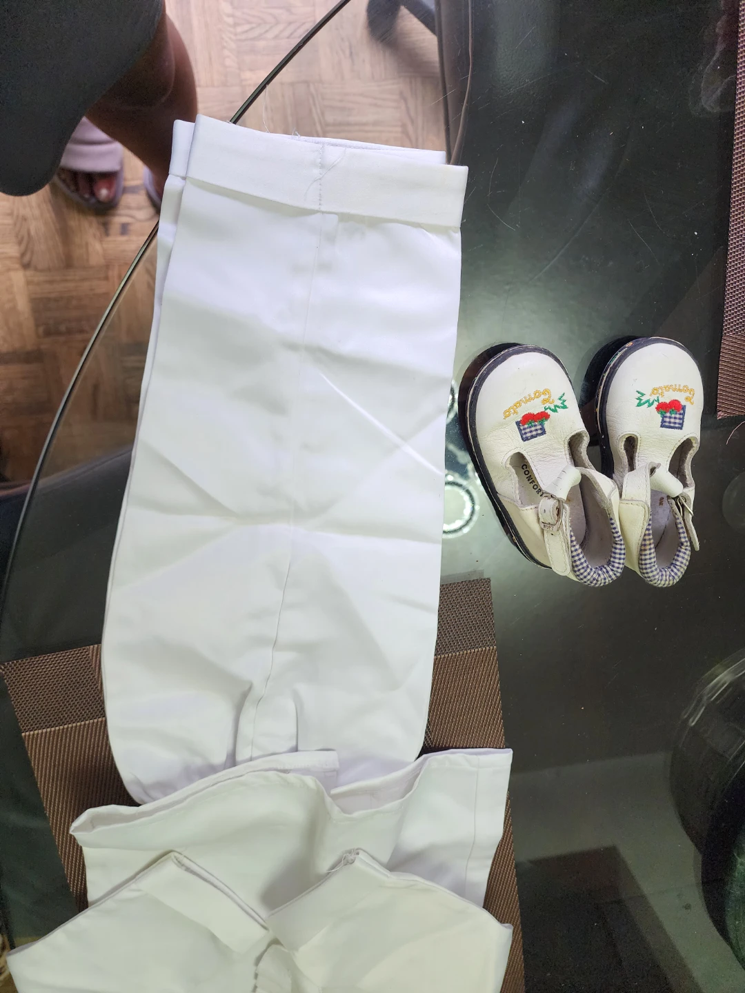 White Baby Vest and Pants Set