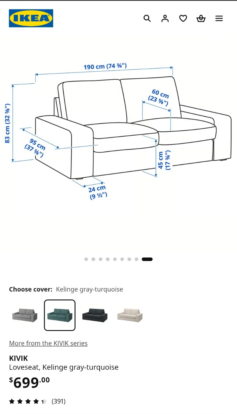 Teal Corduroy Sofa - photo 3