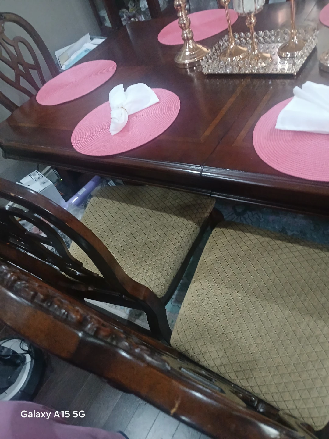 Table and chairs
