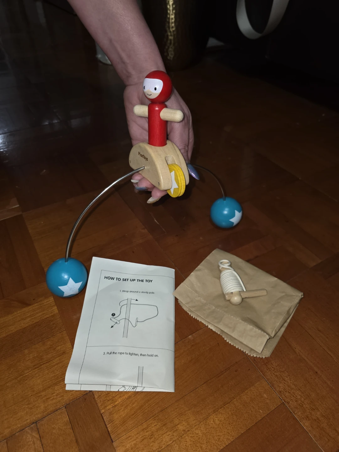 PlanToys 5365 Riding Acrobat Toy - photo 3