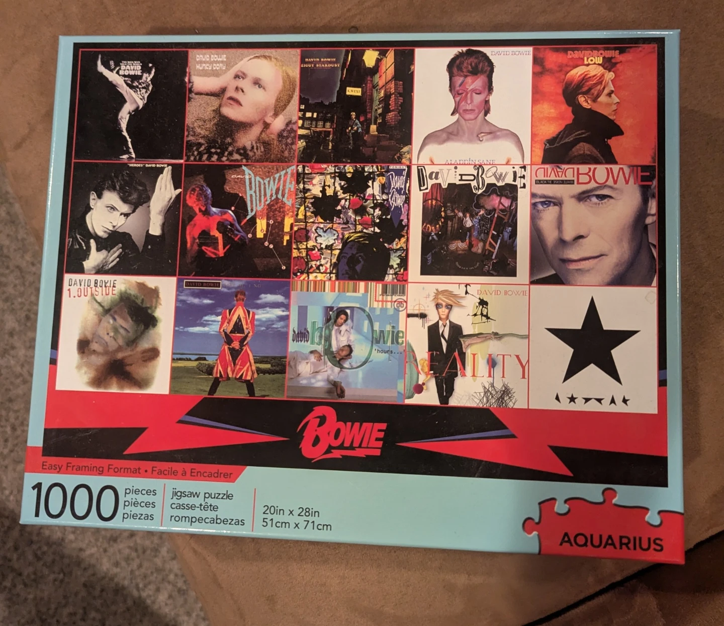 Aquarius David Bowie Albums 1000-piece Puzzle