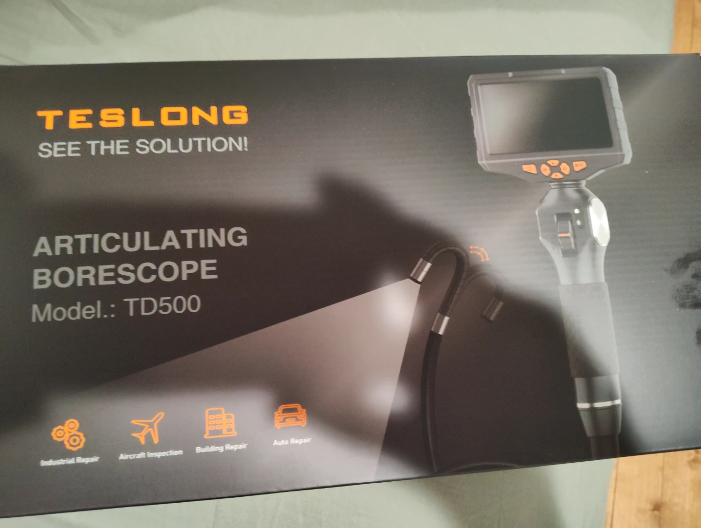 TESLONG Articulating Borescope TD500 - photo 4