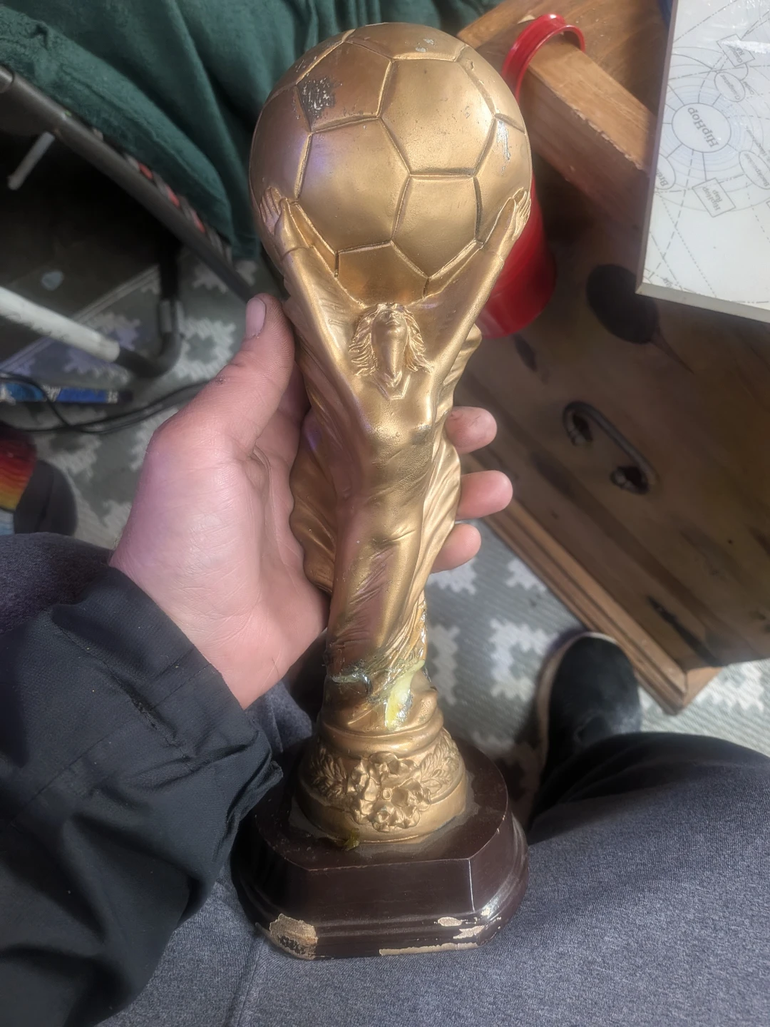 Fifa world cup soccer trophy (replica)
