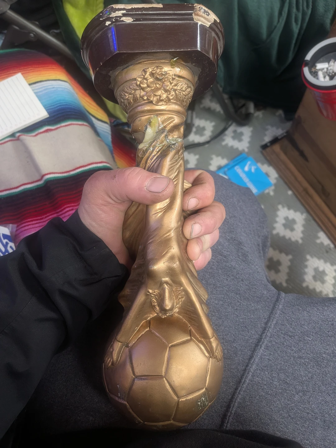 Fifa world cup soccer trophy (replica) - photo 2