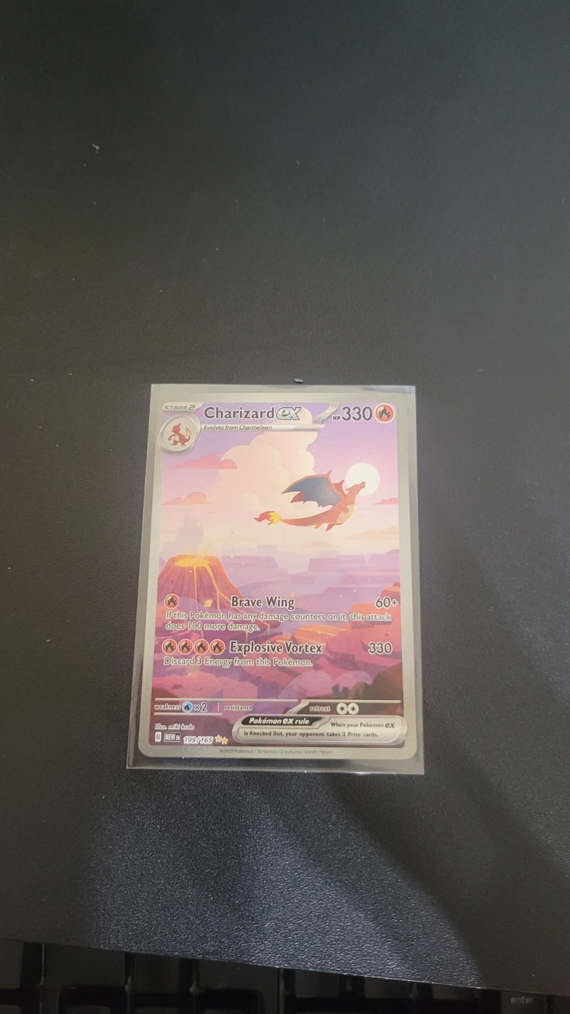 Pokemon Charizard EX Trading Card - photo 3