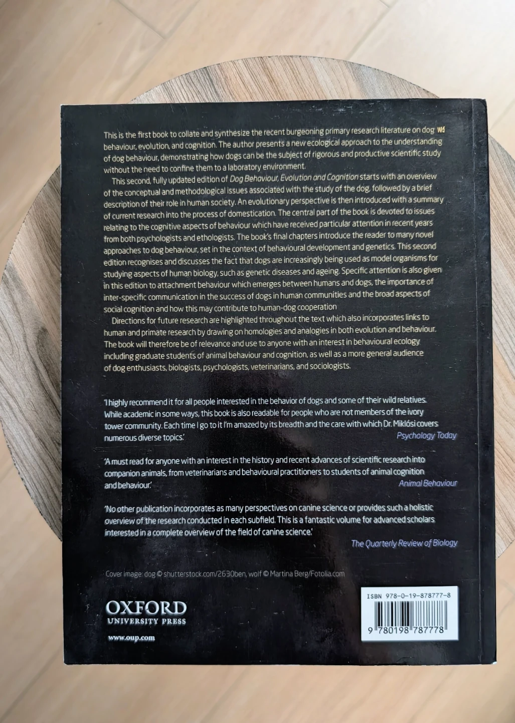 Dog Behaviour, Evolution & Cognition – Miklósi – 2nd Ed. - photo 2