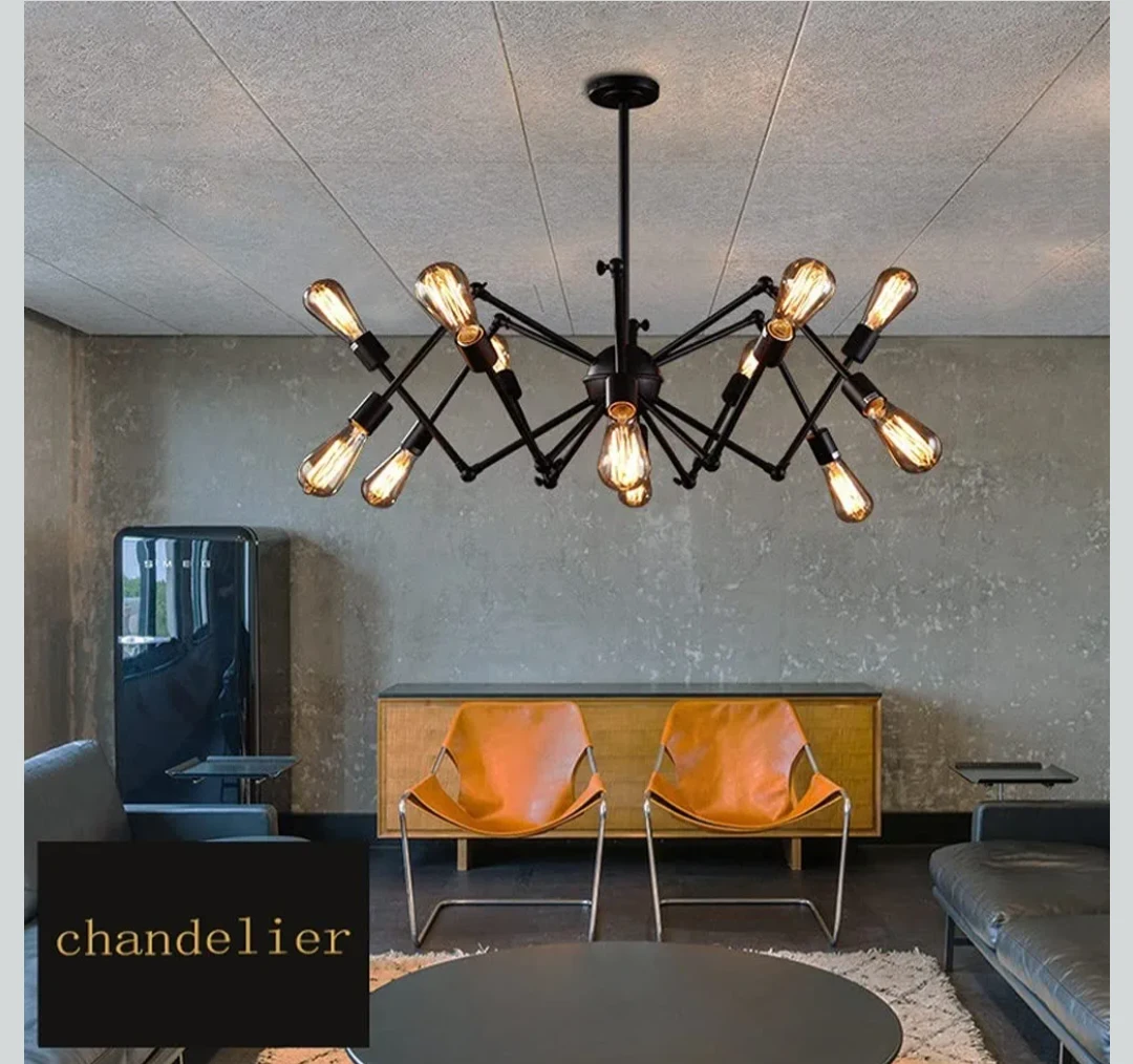 Spider Chandelier with 8 Arms - photo 4