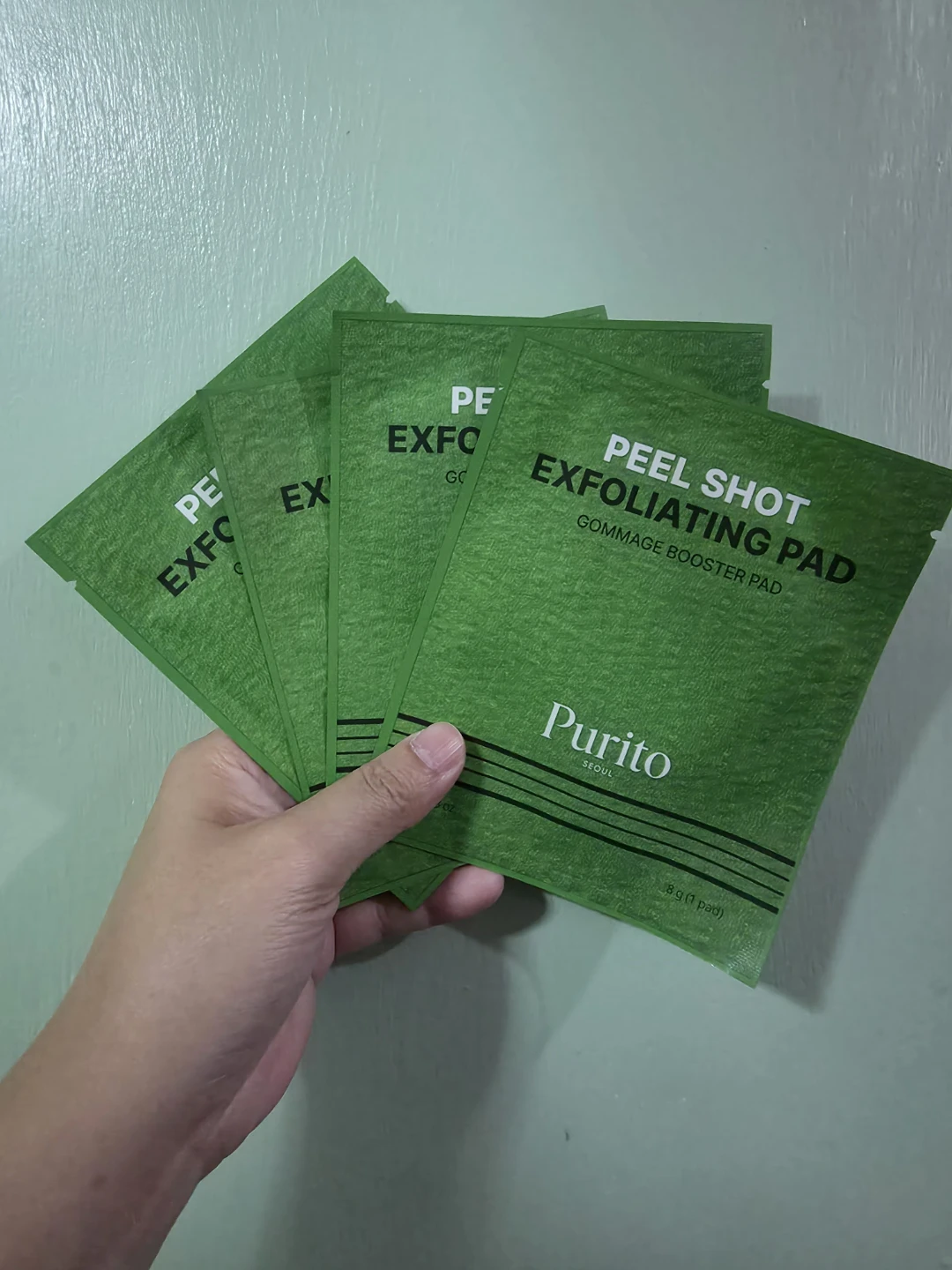 Purito Peel Shot Exfoliating Pad 4ct ⚽️