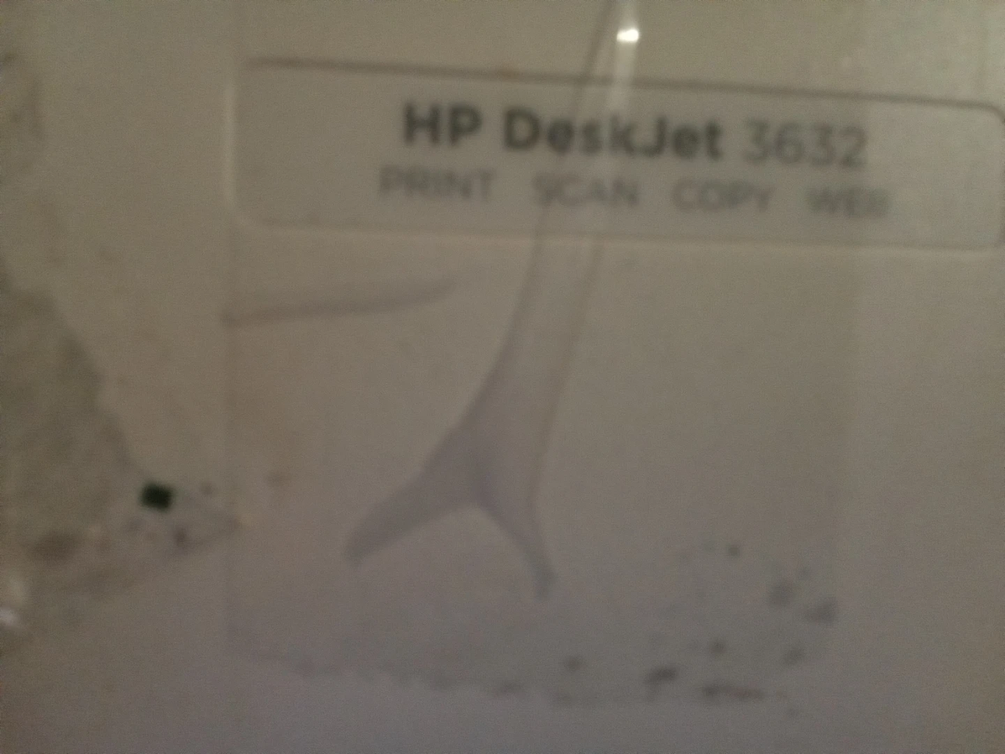 HP DeskJet 3632 Printer - photo 2