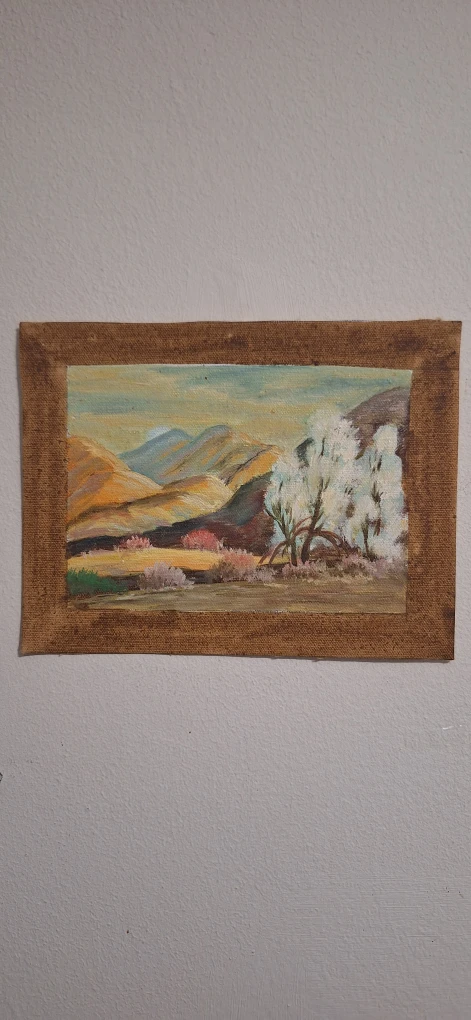 Vintage Landscape Oil Painting